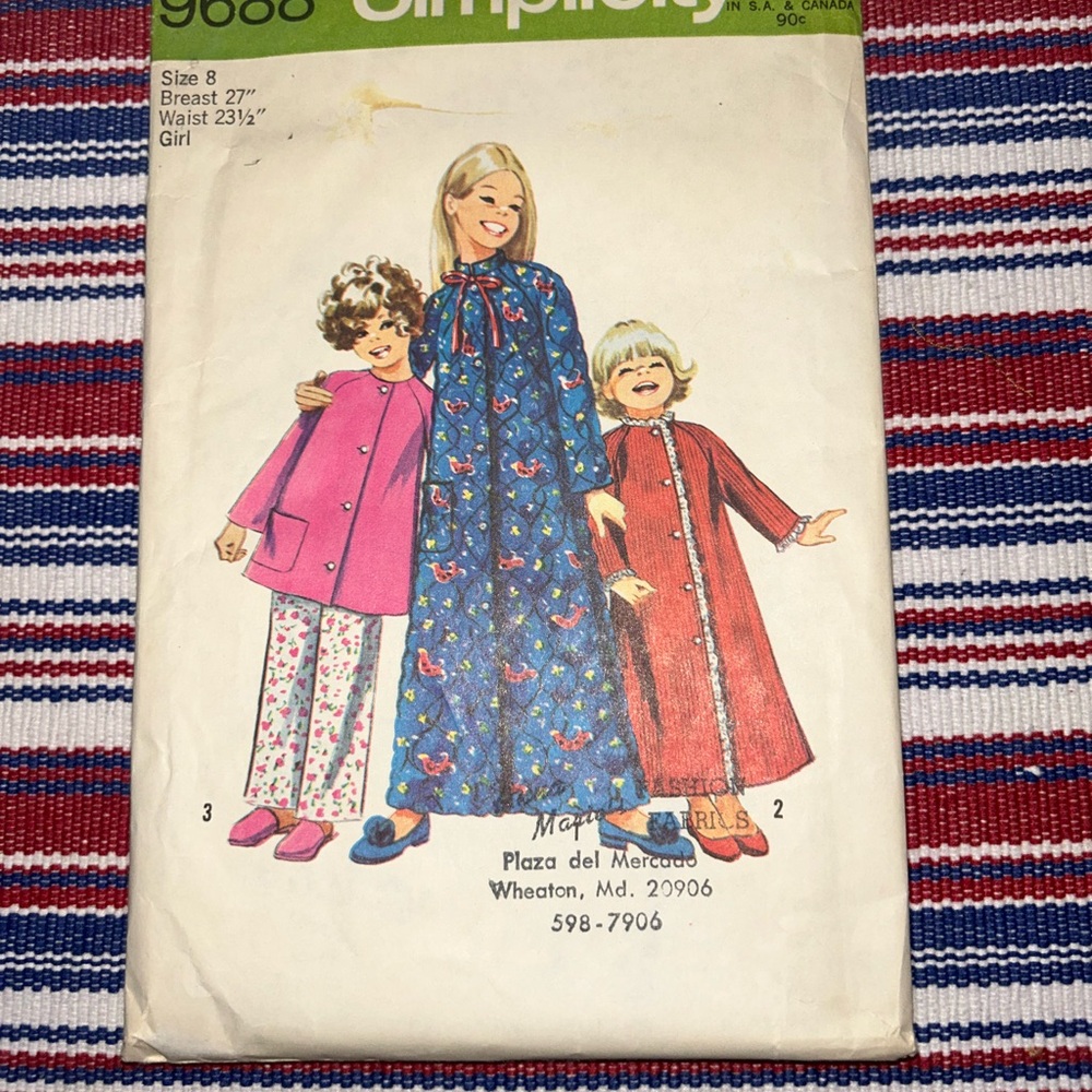 Simplicity Girls' Cozy Outfit Patterns - Picture 2 of 9